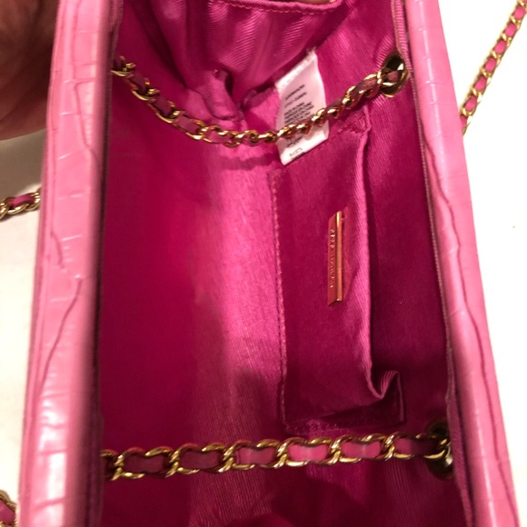 BCBG Maxazria Pink leather evening bag💕💕 - Picture 6 of 8